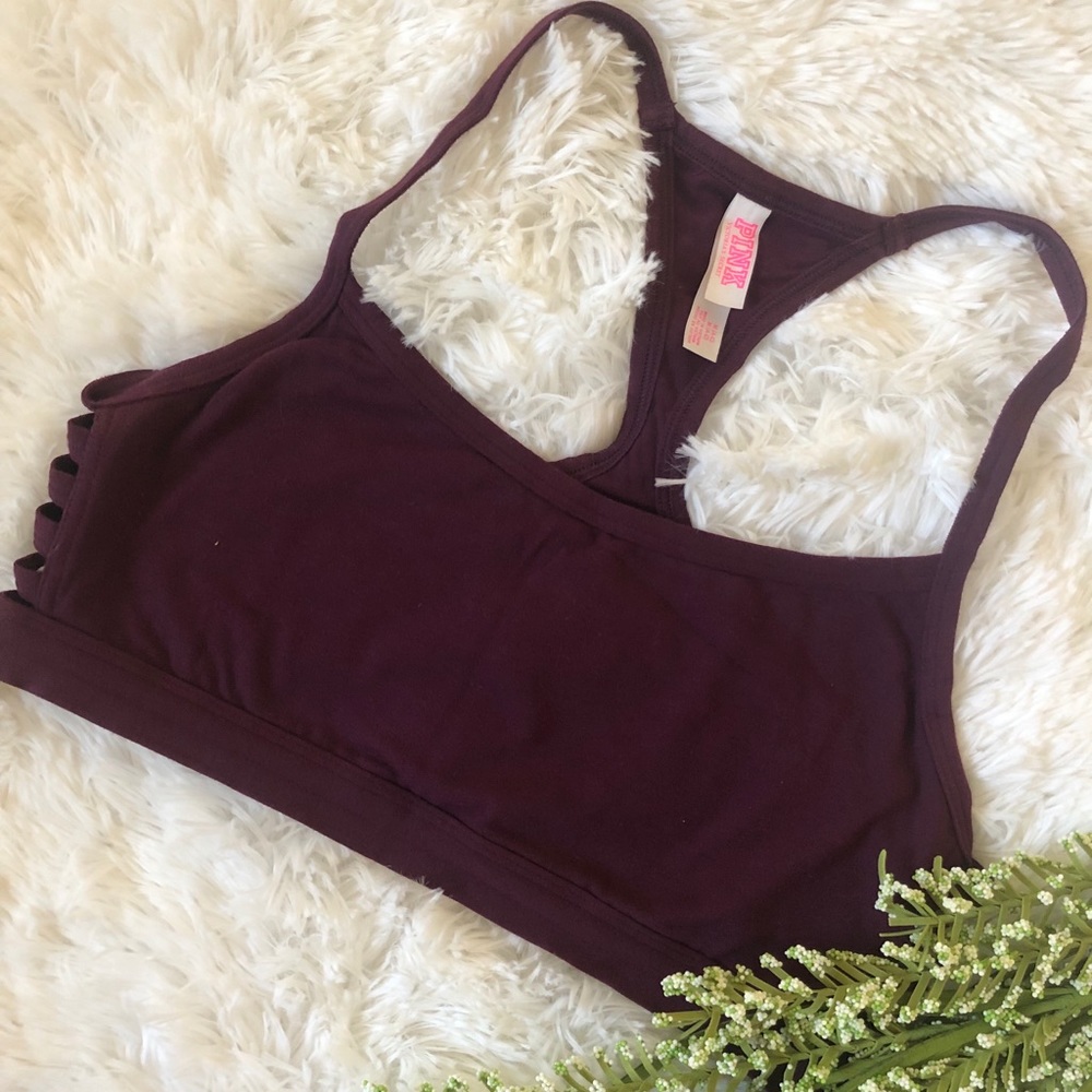 Maroon PINK by Victoria’s Secret Bralette